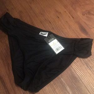 Black Massimo bikini bottom