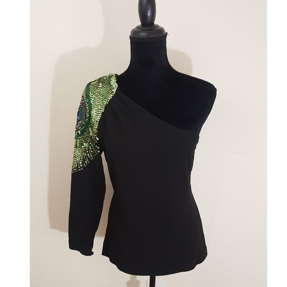 Trina Turk Ashoka One Shoulder Top