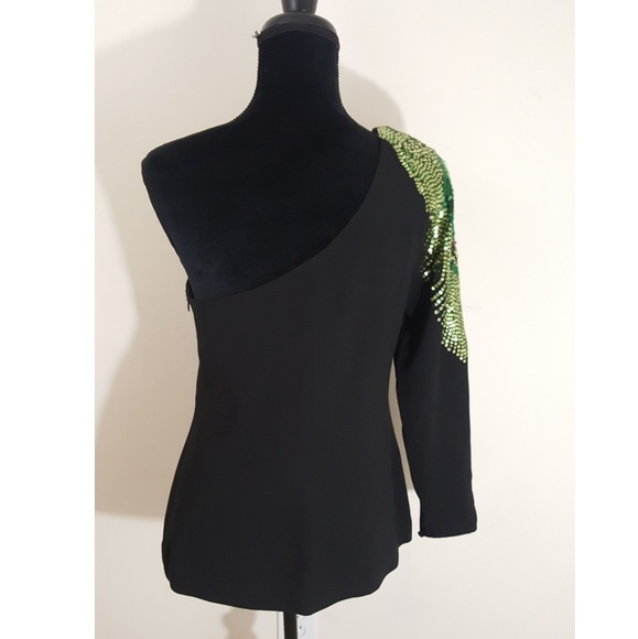 Trina Turk Ashoka One Shoulder Top - Picture 2 of 8