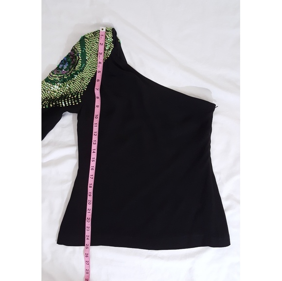 Trina Turk Ashoka One Shoulder Top - Picture 7 of 8