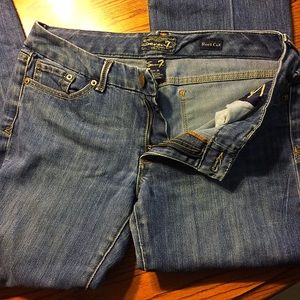 Seven7 bootcut jeans.
