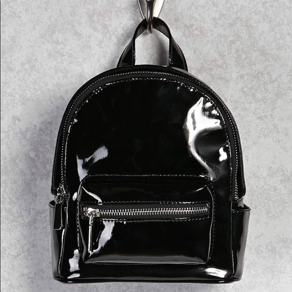 Forever 21 Patent Mini Backpack