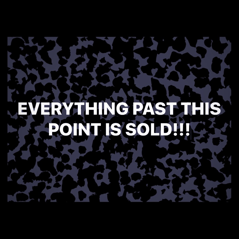 These items are sold!