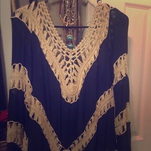 Long sleeve Crochet top