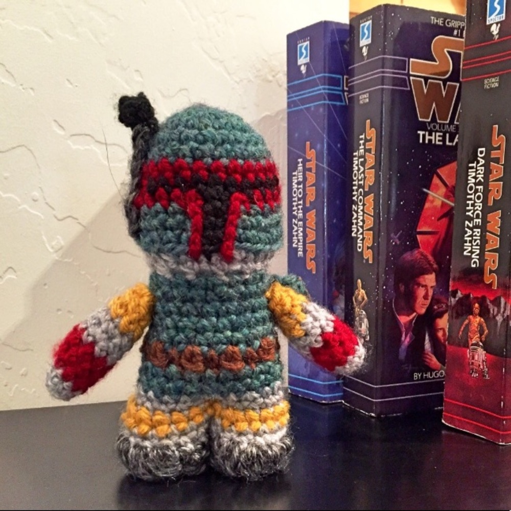 Star Wars Crochet Plush Doll- Boba Fett