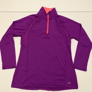 Champion women’s medium 1/4 zip up jacket
