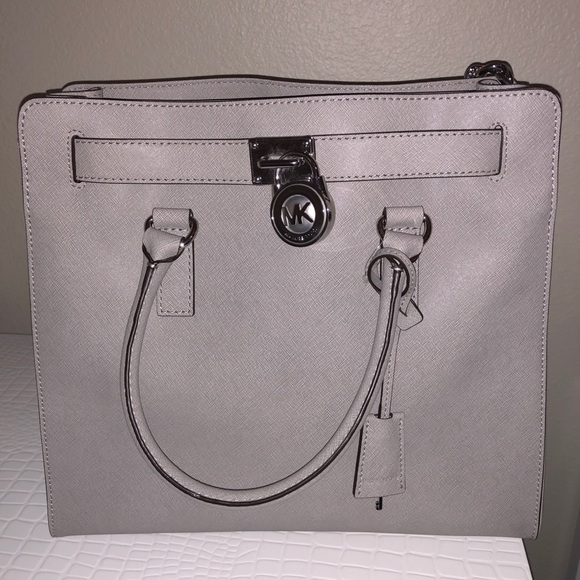 Gray large Authentic Michael Kors Purse