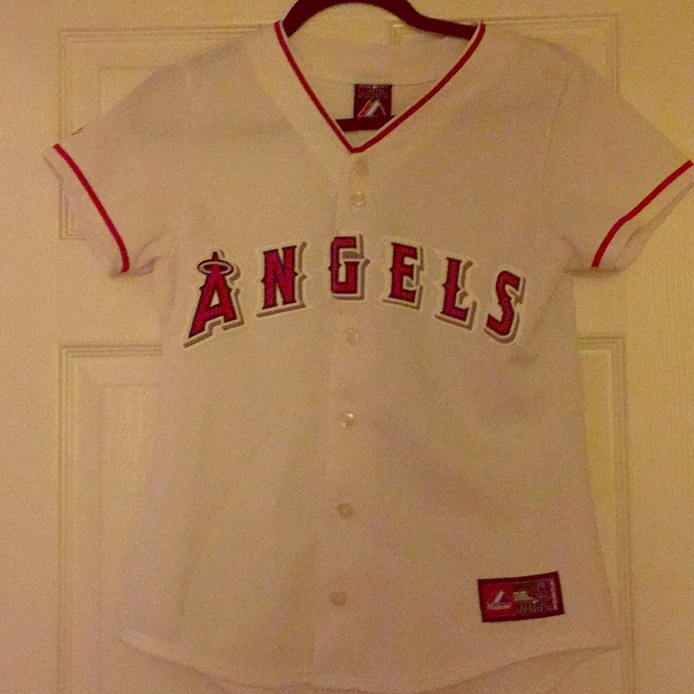 MLB angels genuine merch Jersey