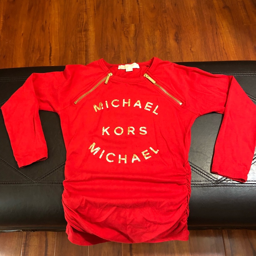 Red Michael Kors top