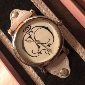 Juicy couture genuine leather watch