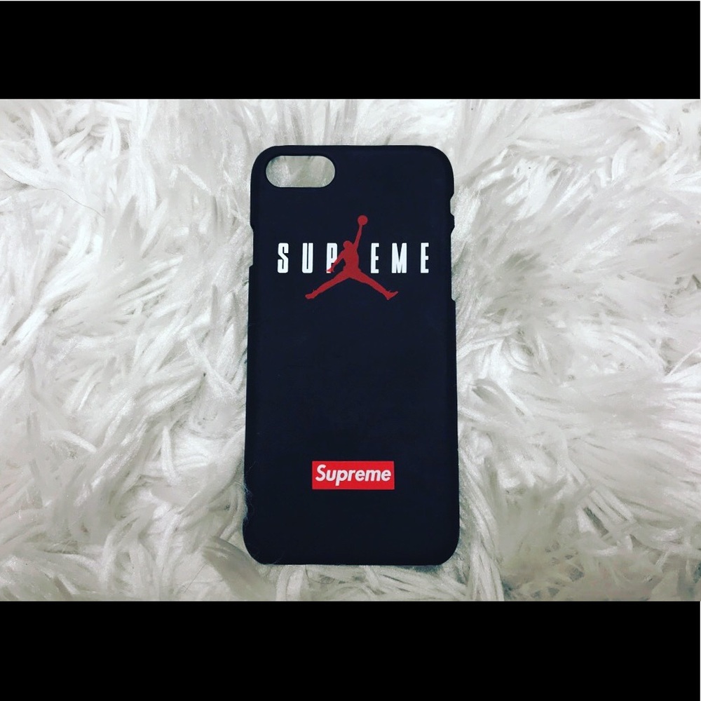 Supreme  x Air Jordan iPhone 7 case