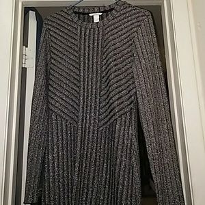 H&M long sleeve dress size L