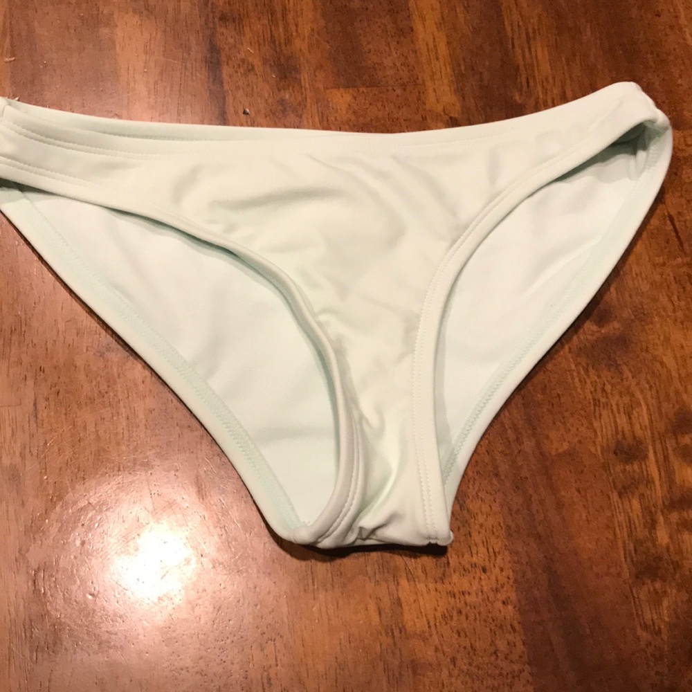 Light blue bikini bottoms