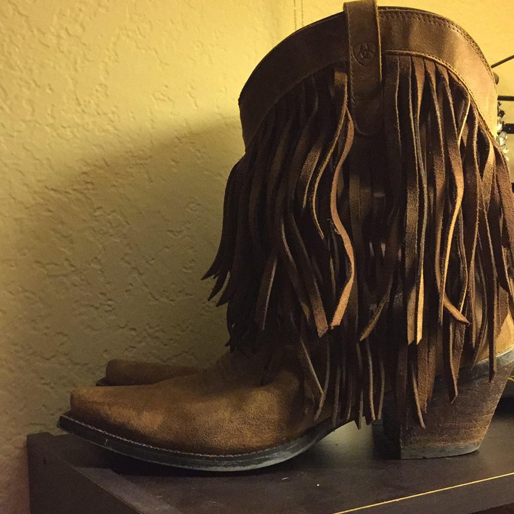 Ariat fringe boot