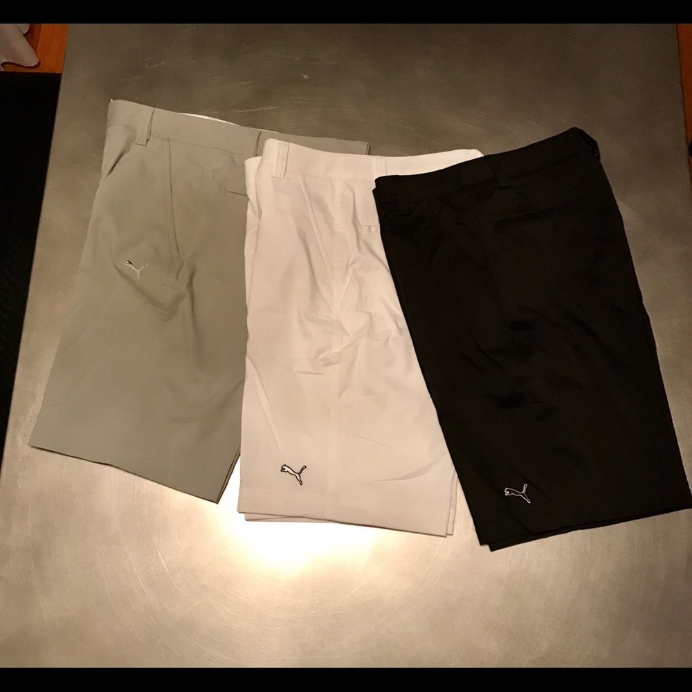 Puma gold collection shorts. Selling all 3