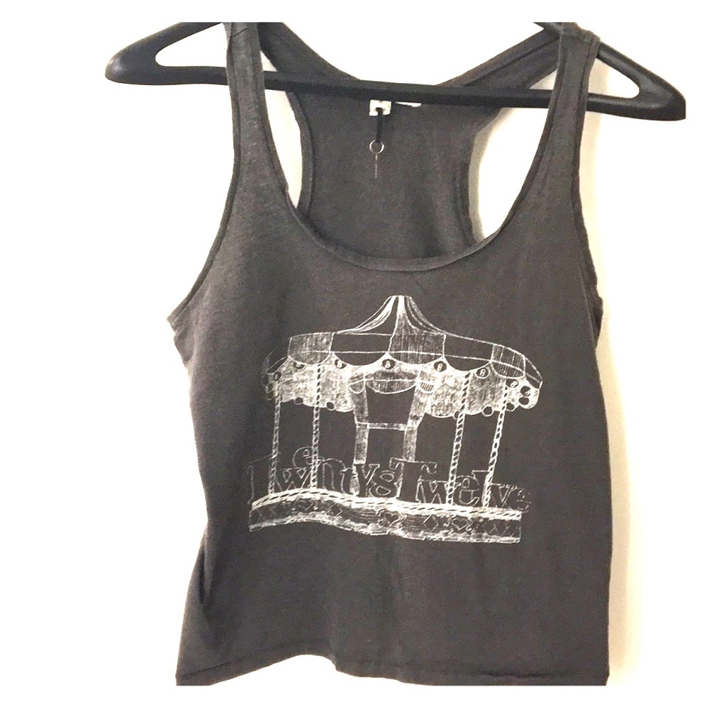 Twenty8Twelve Carousal Gray racerback tank | Med