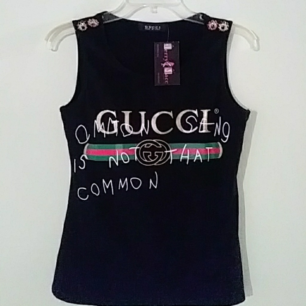 Gucci common sense tank top