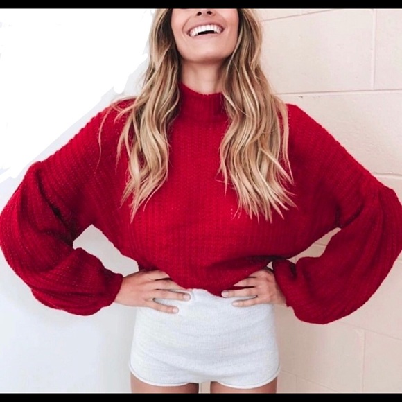 ❄️JII🍁Vintage Loose Long Dolman Sleeves Sweater - Picture 5 of 6