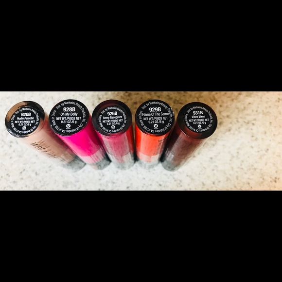 Wet n Wild Lipstick Bundle (5) - Picture 7 of 7