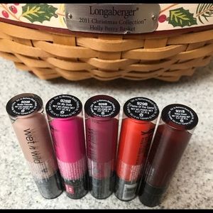 Wet n Wild Lipstick Bundle (5)