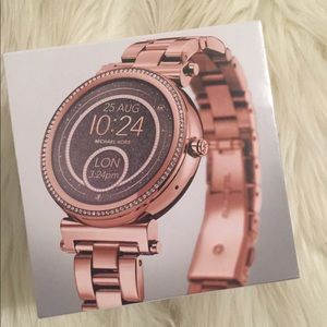 Michael Kors Rose Gold Smartwatch