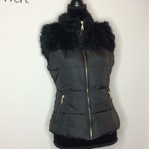 Arden B. Fur Collar Size Small