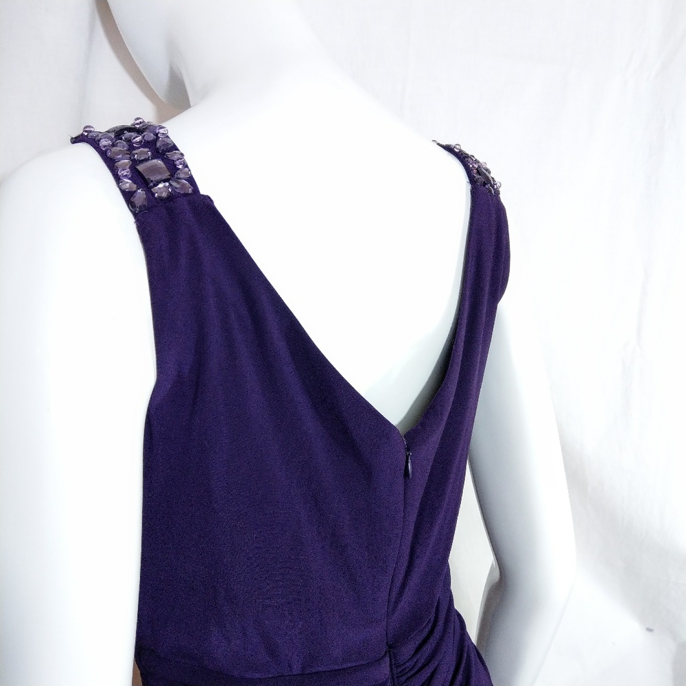 Jessica Howard Bejeweled Embellished Evening Dress - Picture 4 of 8