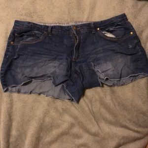 Blue Jean Shorts