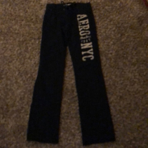 Navy blue Aeropostale pj pants - Picture 1 of 4