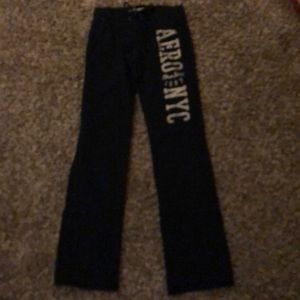Navy blue Aeropostale pj pants