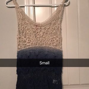 Ombré tank top