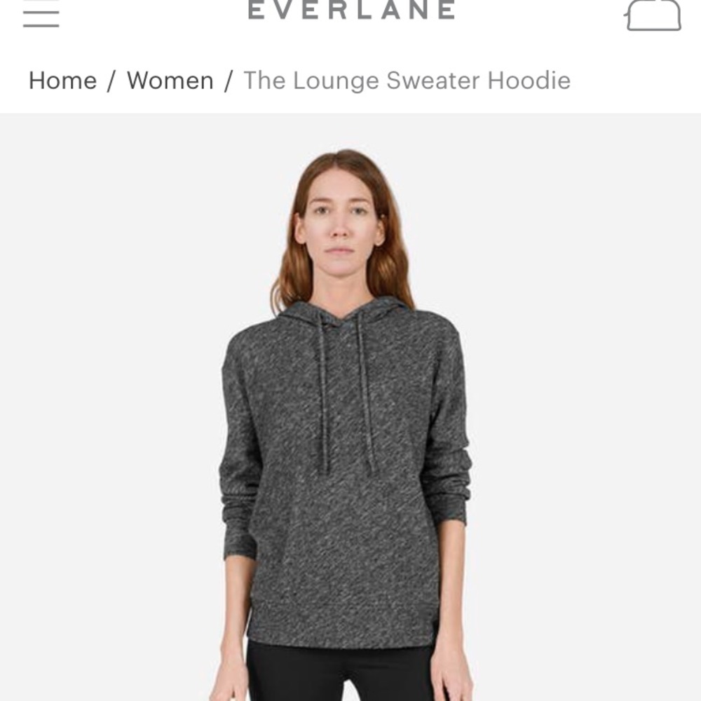 Everlane Lounge Sweater Hoodie - Small