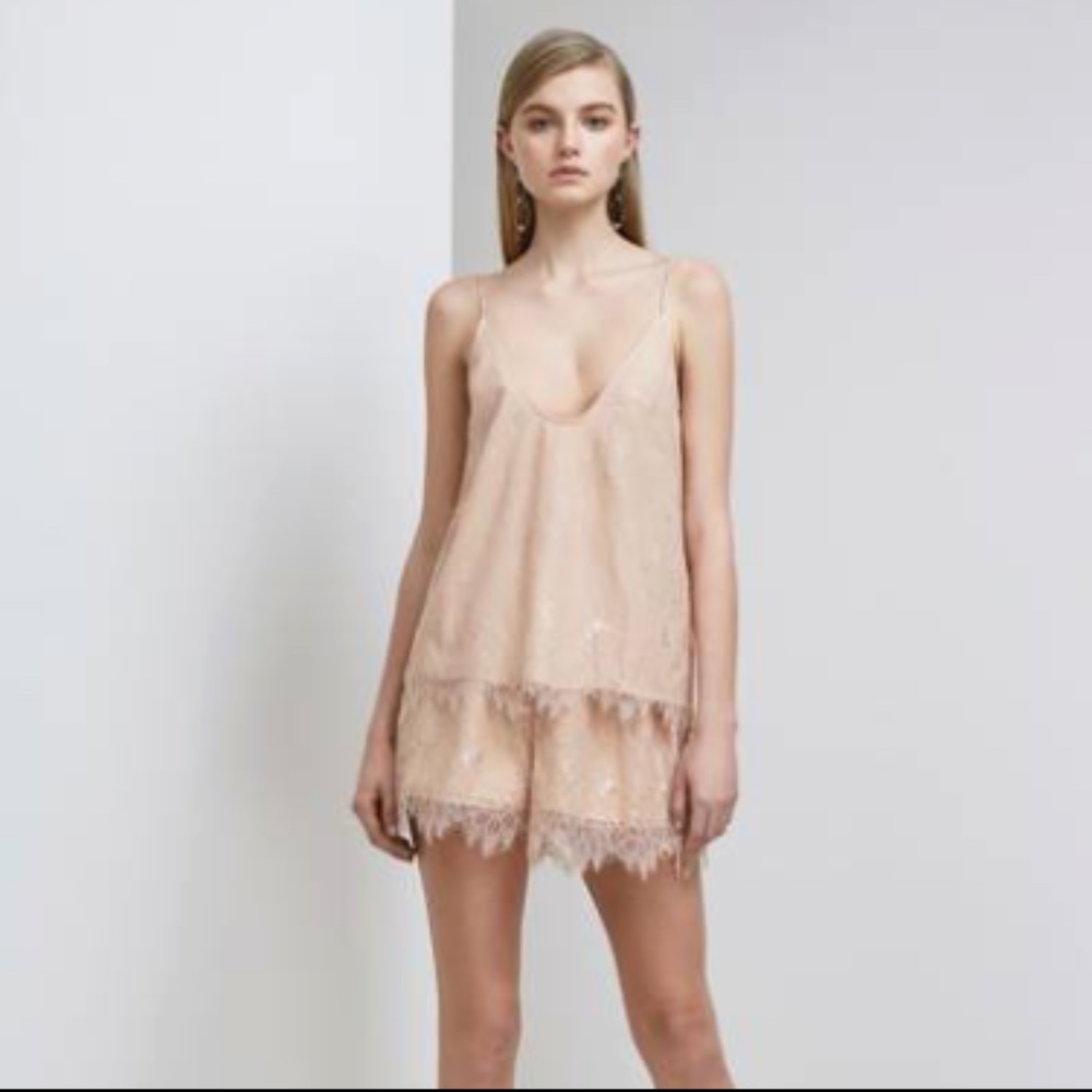 Keep Sake the Label Above Water Lace Tank Blouse