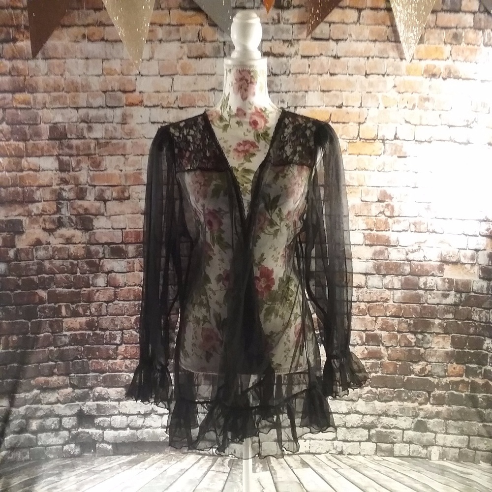 Vintage Lingerie Robe