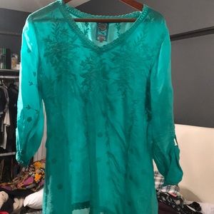 Johnny Was long sleeve shirt