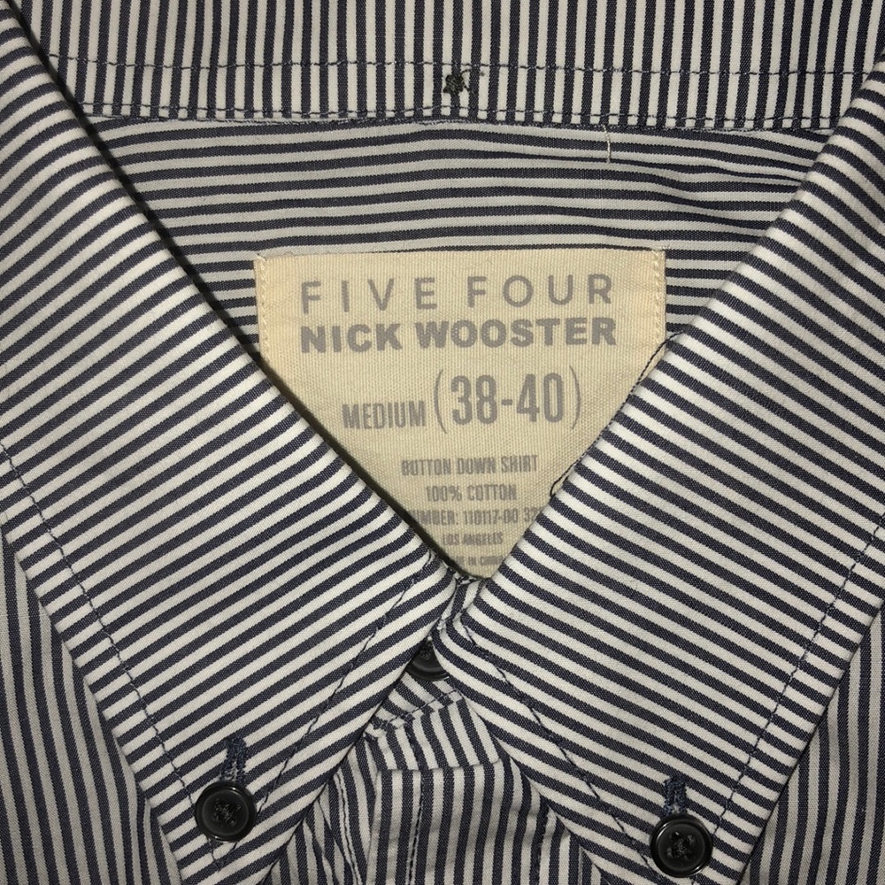 Five Four Nick Wooster Long Sleeve Button Down