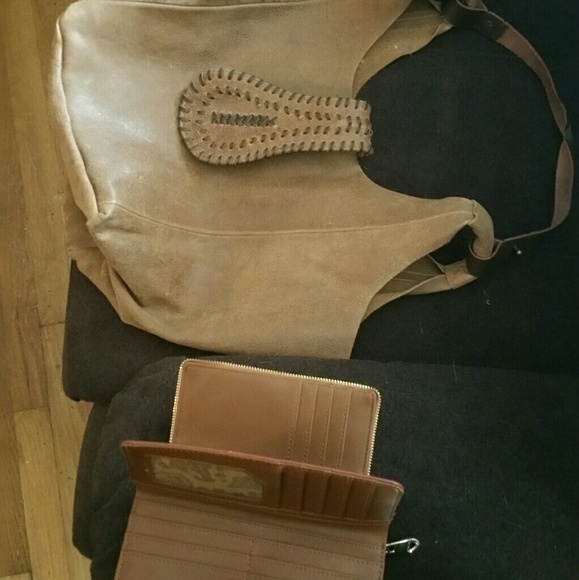 Suede Boho Purse + Wallet - Picture 2 of 3