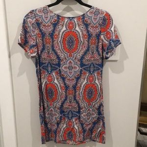 Glamorous Print Mini Dress