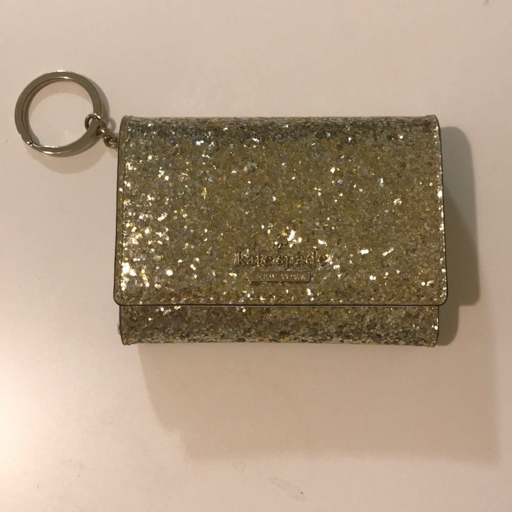 Glitter Kate Spade wallet!