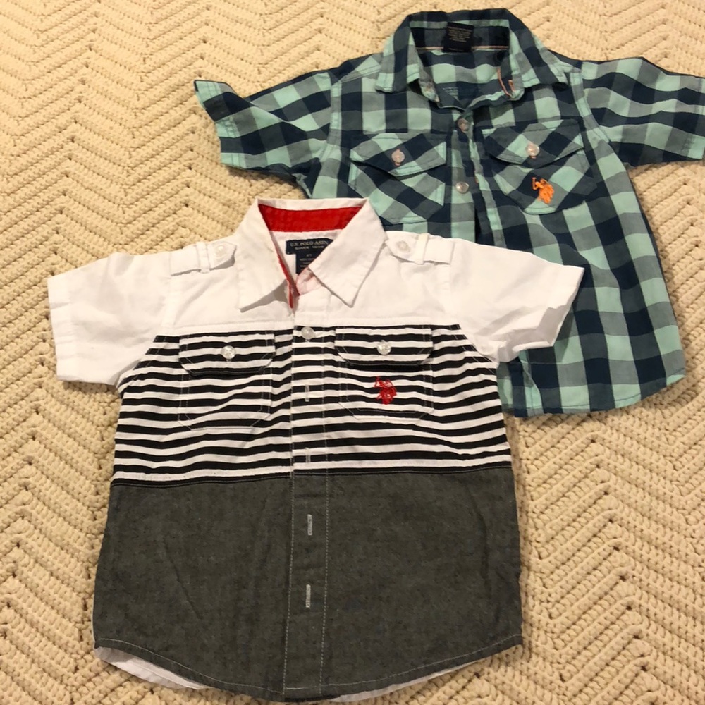 Set of 2 Polo Assn. button up shirts