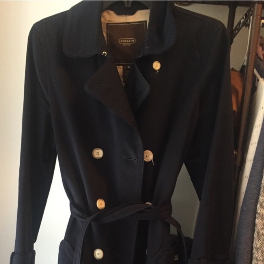 🌟Coach🌟Authentic Long Trench Coat