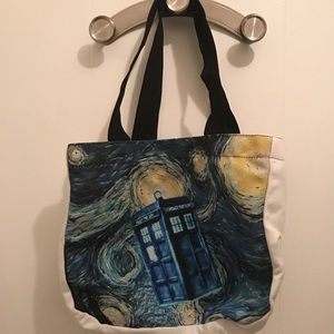 Small Doctor Who Canvas Bag