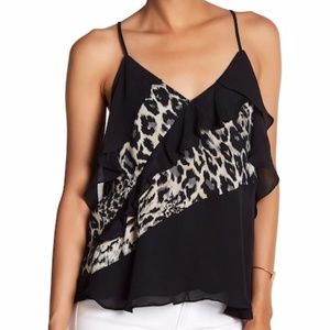 NWT Parker Draped Sleeve Blouse