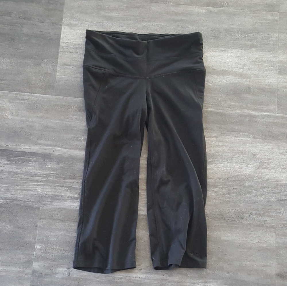 Black Champion Athletic Capri