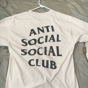 Anti social social club logo t