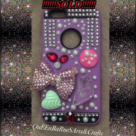 Homemade Cellphone case by me 👑QuEEnBaRnEs💋 - Picture 1 of 1