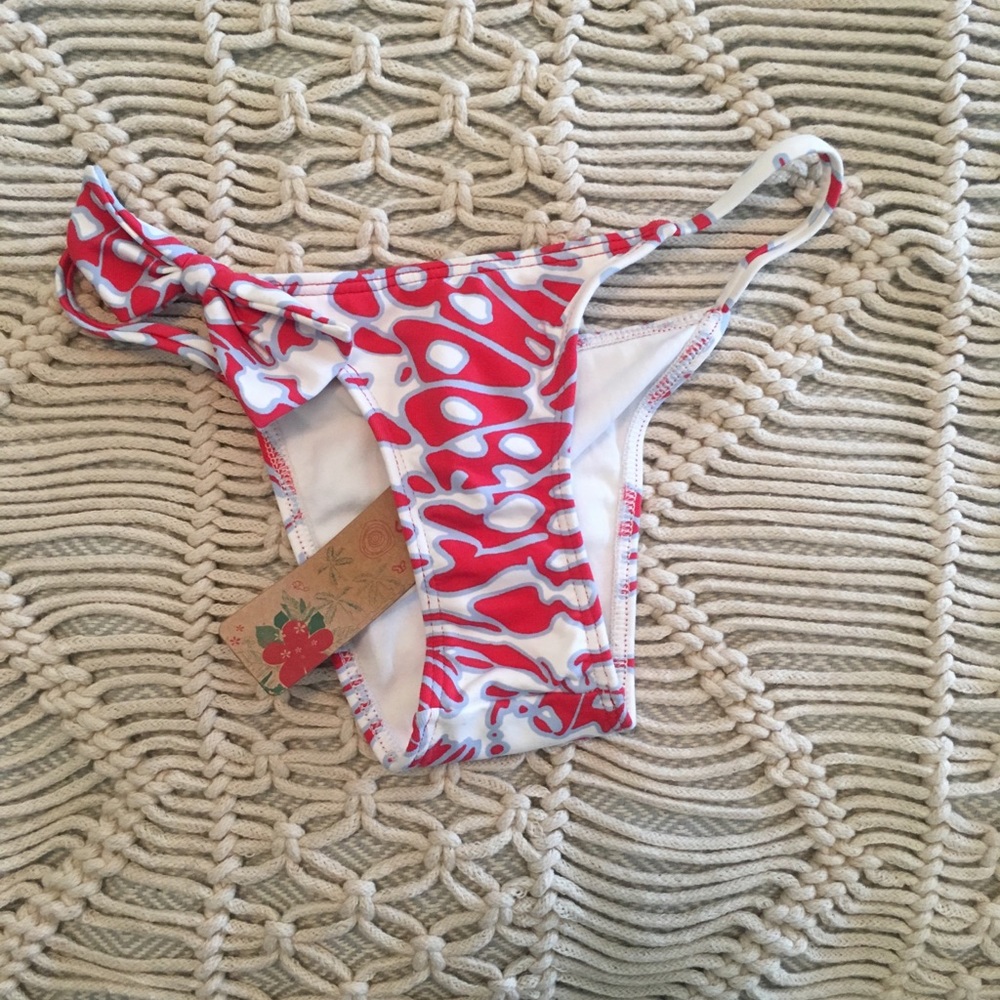 NWT San Lorenzo bikini bottoms with bow - Picture 6 of 8