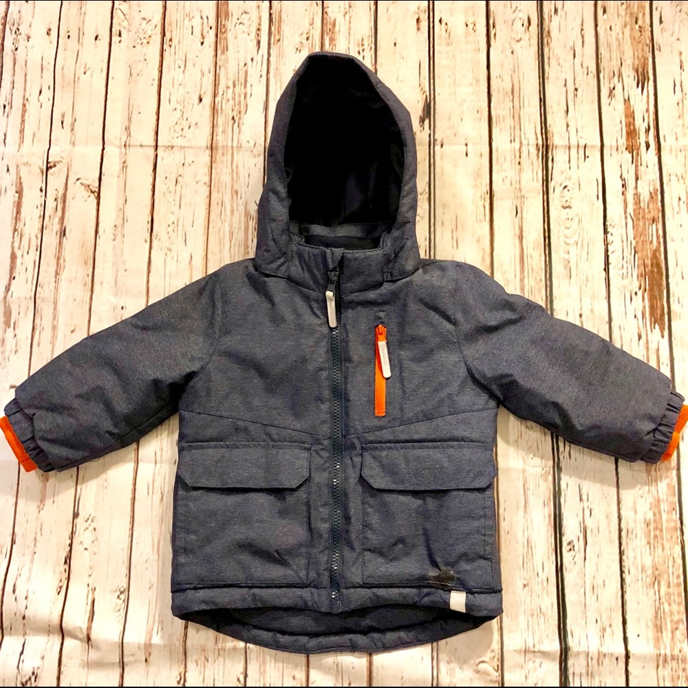 Boy’s H&M Weather Resistant Winter Coat Sz 1.5-2T