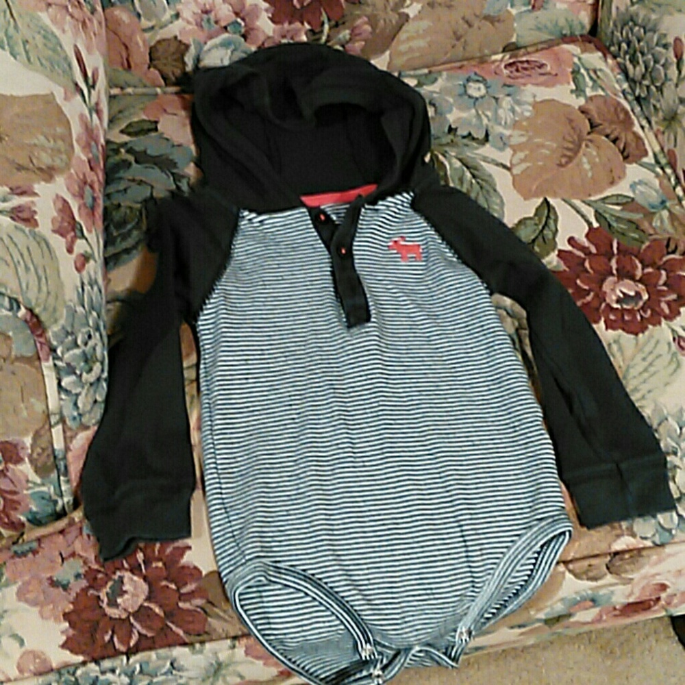 Striped onesie