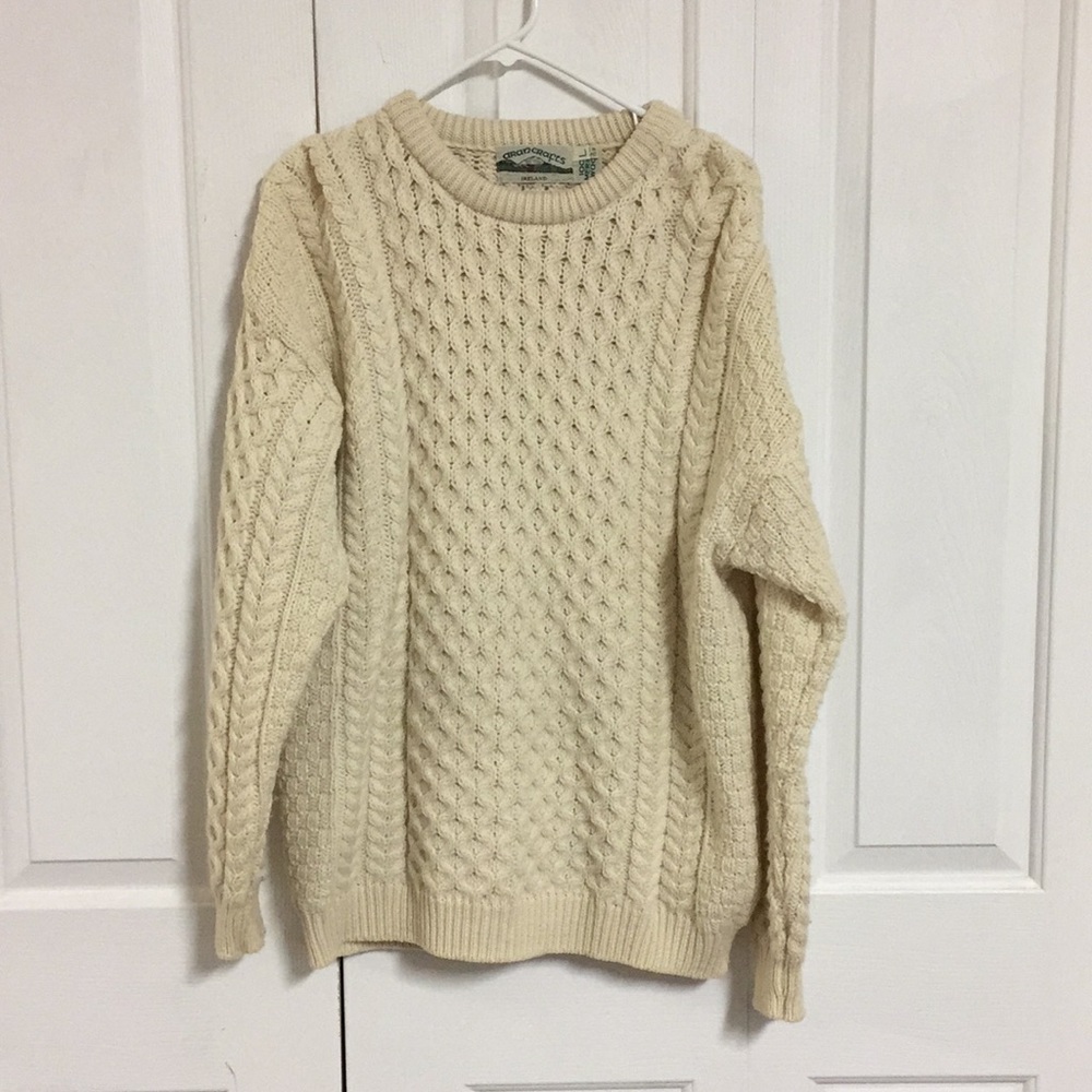 Merino wool sweater from Ireland